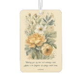 Bloemen Luchtverfrisser (Achterkant)