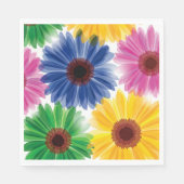 Bloemen Luncheon Papieren servetten (Voorkant)