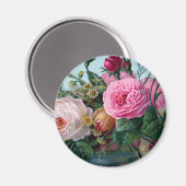  bloemen Magnet  Magneet (Voorkant / Achterkant)