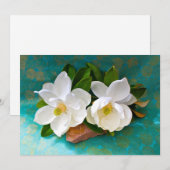 Bloemen | Magnolia Flower Bedankkaart (Voorkant / Achterkant)