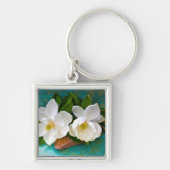 Bloemen | Magnolia Flower Sleutelhanger (Voorkant)