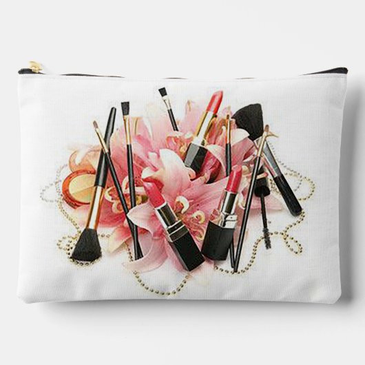 Bloemen & Make-up Etui (Voorkant)