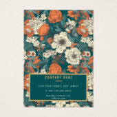  bloemen, met een kaart (Achterkant)