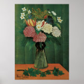 Bloemen met Ivy van Henri Rousseau, Floral Poster (Voorkant)