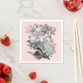  bloemen met mosterd roze servet (Insitu)