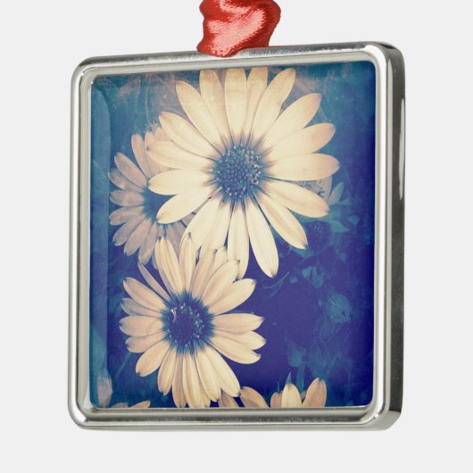 Bloemen Metalen Ornament (Links)