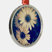 Bloemen Metalen Ornament (Rechts)