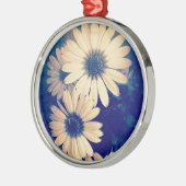 Bloemen Metalen Ornament (Links)