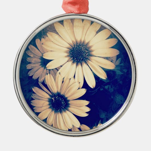 Bloemen Metalen Ornament (Voorkant)