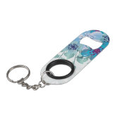 Bloemen Mini Flessenopener (Voorkant Gekanteld)