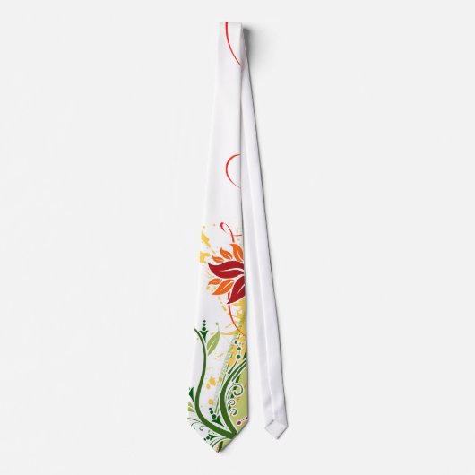 Bloemen Mode 1 Stropdas (Voorkant)