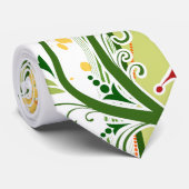 Bloemen Mode 1 Stropdas (Opgerold)