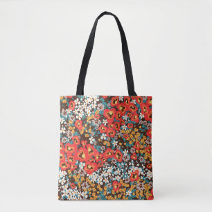 Bloemen Mode: Spring Dress Print. Draagtas
