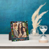 Bloemen Moederdag Custom Stijlvolle Foto Jaar Fotoplaat (Insitu)