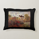  bloemen monettuin in argenteuil sun accent kussen (Achterkant)