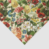  bloemen monogram bloem land tissuepapier (Detail)