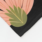 Bloemen  mooi trendy Collectie Fleece Deken (Hoek)