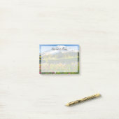 Bloemen | Mt. Rainier Wildbloemen Post-it® Notes (Op bureau)