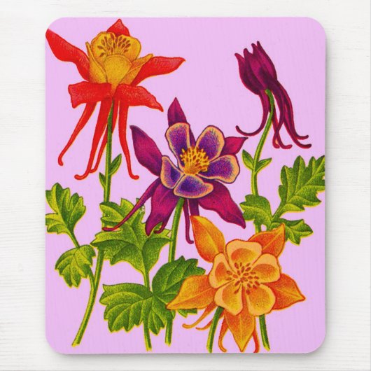 bloemen muismat (Voorkant)