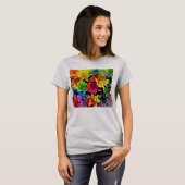 Bloemen multi-gekleurde top (Voorkant volledig)