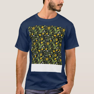 Bloemen Naadloos Patroon Boho Flower Roos Wi T-shirt