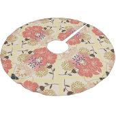 Bloemen naadloos  patroonontwerp. kerstboom rok (Gekanteld)