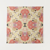 Bloemen naadloos  patroonontwerp. wandkleed (Voorkant (horizontaal))