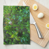 Bloemen | Nationaal park Mount Rainier Theedoek (Quarter Fold)