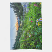 Bloemen | Nationaal park Mount Rainier Theedoek (Verticaal)