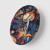 Bloemen natuur kunst ronde klok (Hoek)