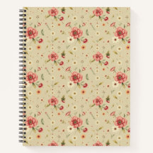 Bloemen Notitieboek voor Studie & Journaling