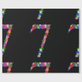 Bloemen Nummer Zeven Wrapping Papier (Vlak)