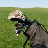  Bloemen Oerwoud Luipaard Golfheadcover (Insitu)