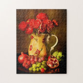 bloemen Olieverf Puzzle Legpuzzel (Verticaal)
