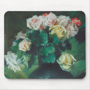 Bloemen (ook bekend als Rozen) door William Merrit Muismat