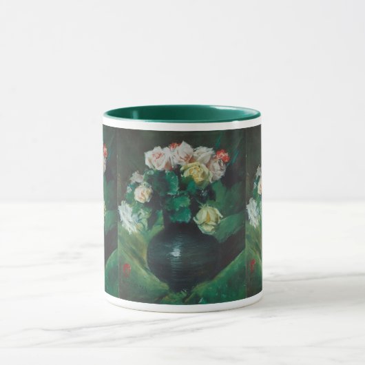 Bloemen (ook bekend als Rozen) van William Merritt Mok (Midden)