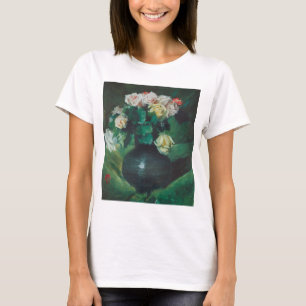Bloemen (ook bekend als Rozen) van William Merritt T-shirt