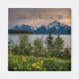 Bloemen op Colter Bay Magneet