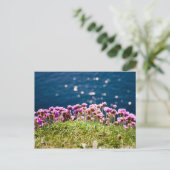 Bloemen op de Cliffs of Moher Briefkaart (Staand voorkant)