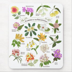 Bloemen op de Filipijnen Muismat