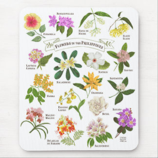 Bloemen op de Filipijnen Muismat
