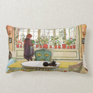 Bloemen op de Vensterbank door Carl Larsson Kussen