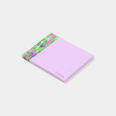 Bloemen op parade post-it® notes (Schuin)