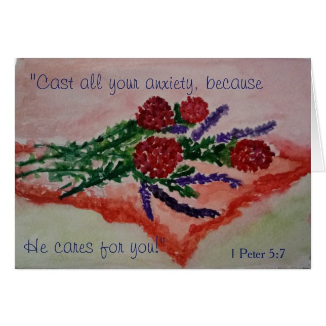 Bloemen op tafellade (Voorkant Horizontaal)