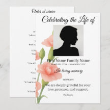Bloemen order of service