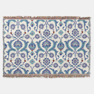 Bloemen Ornament: Traditioneel Arabisch patroon. Deken