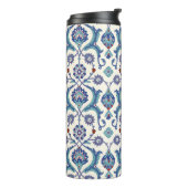 Bloemen Ornament: Traditioneel Arabisch patroon. Thermosbeker (Gedraaid links)