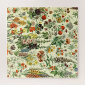 bloemen oude illustratie kunst legpuzzel (Horizontaal)