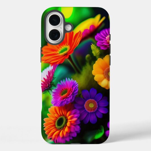 Bloemen overal Case-Mate iPhone case (Achterkant)