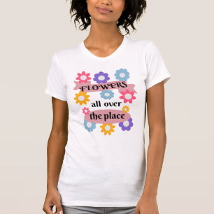 Bloemen overal t-shirt